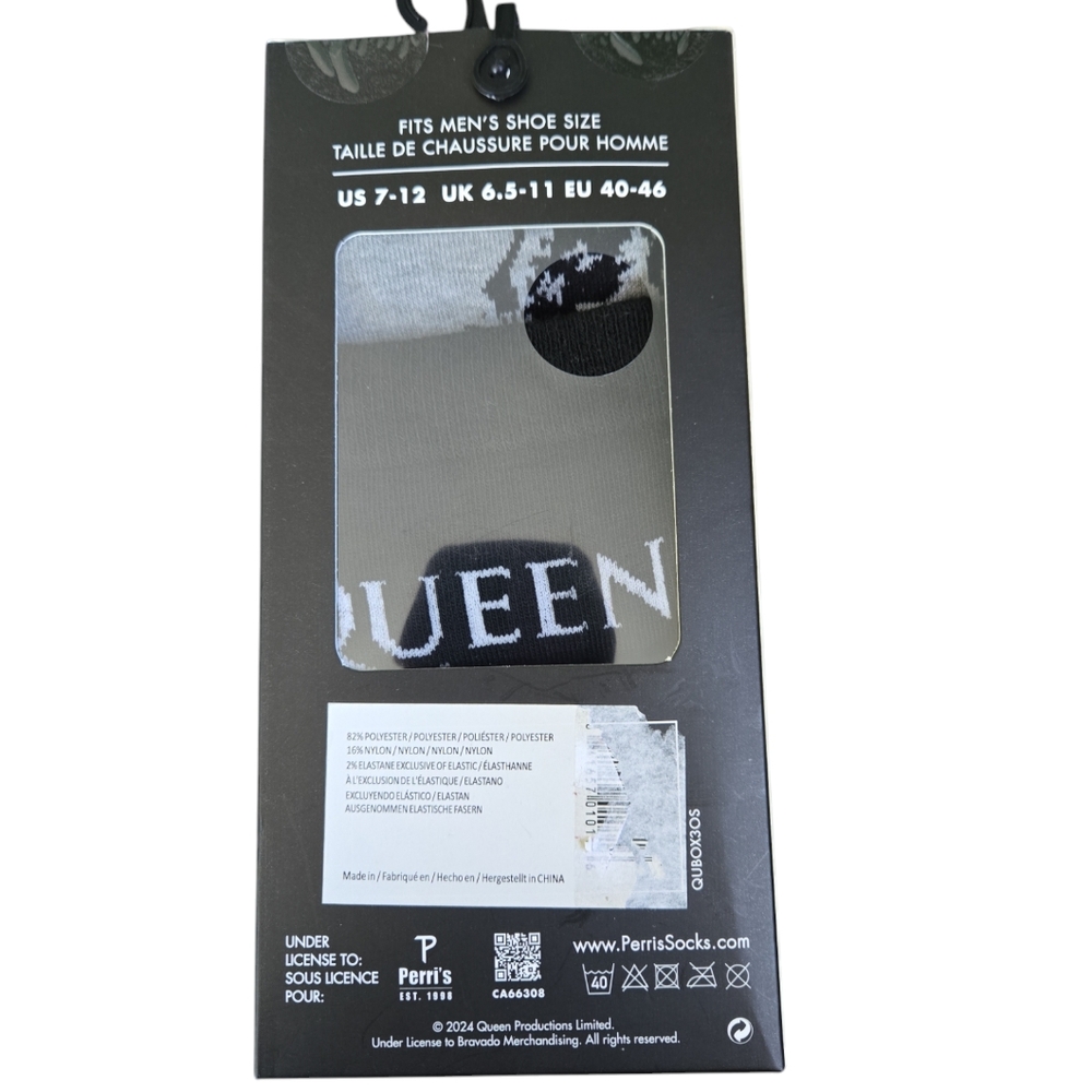 Men's Queen Crew Socks - Picture 2 of 6